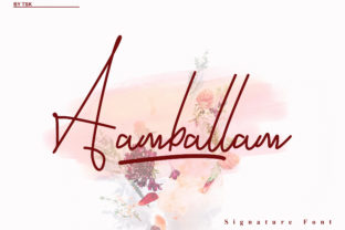 Aambalam: A Modern Handwritten Font for Web Design