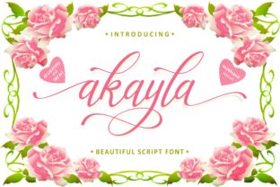 Akayla: The Elegant Script Font for Web Design