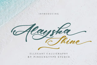 Alayska: A Handwritten Script Font for Editorial Charm