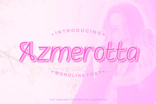 Azmerotta: A Modern Monoline Font for Web Design