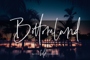 Bottomland: A Versatile Script Font for Creative Projects