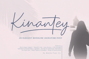 Bring Elegance to Your Creations with Kinantey Font