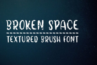 Broken Space: A Handmade Script for Editorial Charm