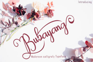 Bubayang: A Romantic Handwritten Script for Web Design