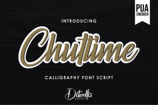 Chuttime: A Bold and Fun Handwritten Font for Web Design