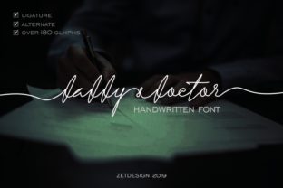 Discover the Charm of Daddy Doctor: A Perfect Font for Editorial Design
