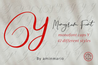 Elevate Your Brand with Monogram Y Monofont Caps Y