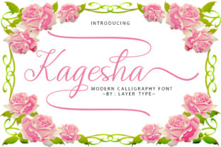 Enhance Your Brand with Kagesha: A Modern Script Font