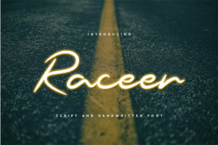 Enhance Your Brand with Raceer: A Dynamic Handwritten Font