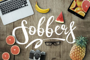 Enhance Your Web Design with Sobbers: A Sweet and Handmade Font