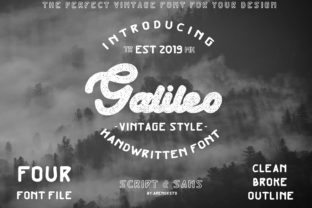 Galileo: A Bold Script Font for Eye-Catching Branding