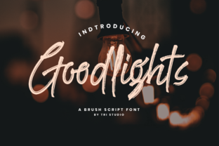 Goodlights: A Handwritten Font for Stunning Web Design