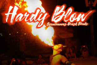 Hardy Blow: A Dynamic Script Font for Eye-Catching Campaigns