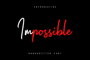 Impossible: A Bold Script for Creative Projects