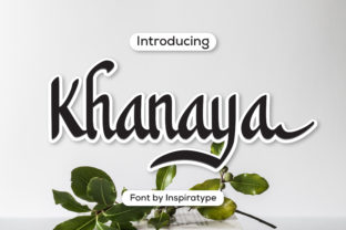Khanaya: A Bold Script Font for Dynamic Web Design