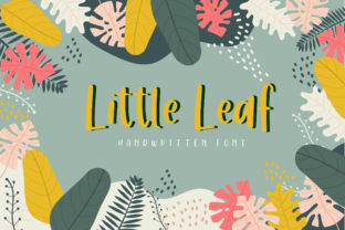 Little Leaf: A Playful Font for Engaging Editorial Design