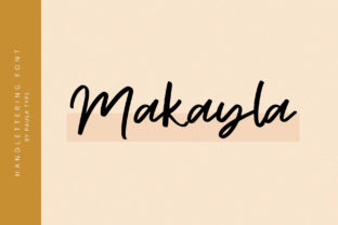 Makayla: A Script Font with Elegance and Charm