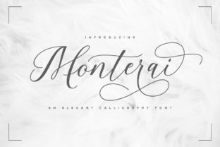 Monterai: A Premium Script Font for Creative Projects