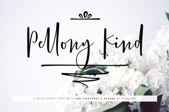 Pellony Kind: A Sweet and Modern Handwritten Font