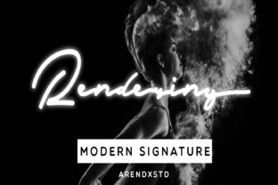 Rendering: A Handwritten Font for Editorial Charm