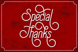 Special Thanks: A Charming Font for Handmade Creations