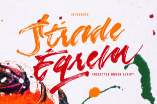 Strade Eqrem: A Handwritten Script Font for Bold Campaigns