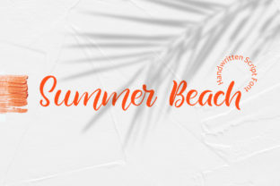 Summer Beach: A Handwritten Font for Polished Branding