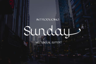 Sunday: A Script Amp Font with Elegance