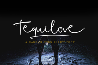 Tequilove: A Modern Handwritten Font for Web Design
