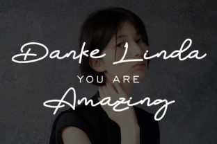 Unveiling Danke Linda: A Quirky Font for Creative Campaigns