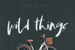 Wild Things: A Sunny, Adventurous Font for Crafters