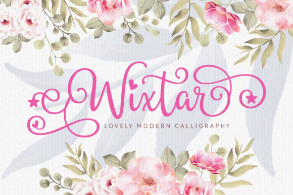 Wixtar: A Handwritten Font for Elegant Editorial Design